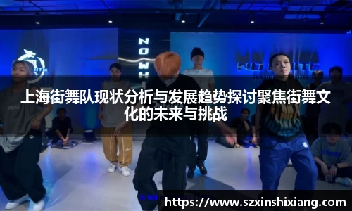 上海街舞队现状分析与发展趋势探讨聚焦街舞文化的未来与挑战